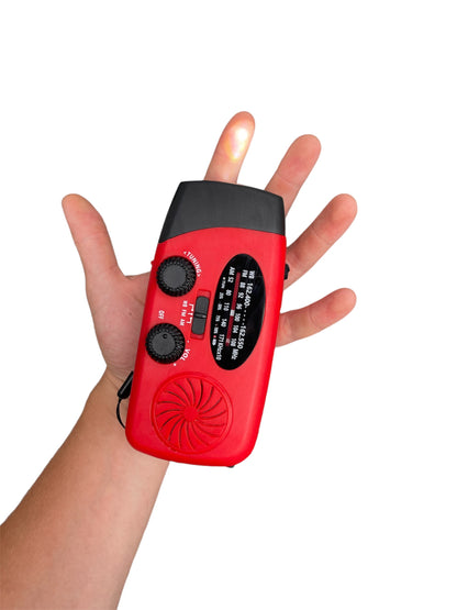 Solar Hand Crank Emergency Radio