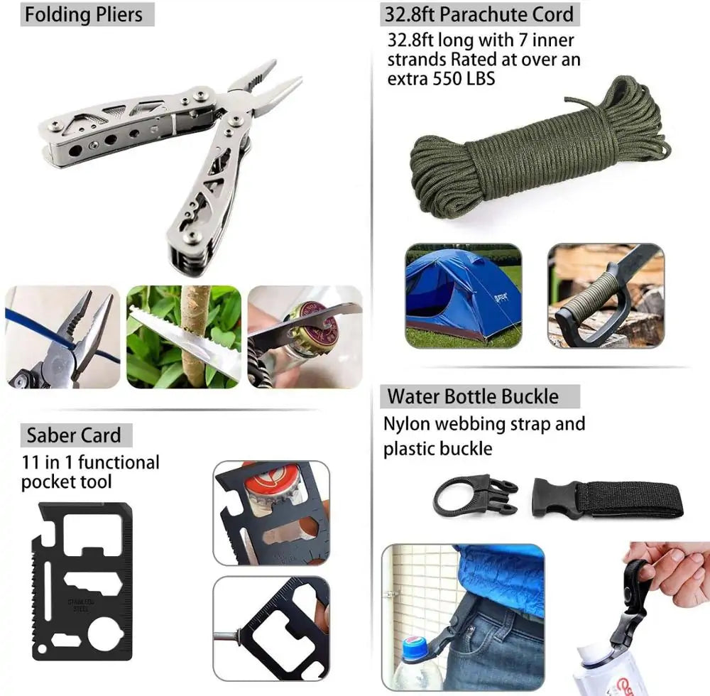 Ultimate Survival Gear 47-in-1 + First Aid